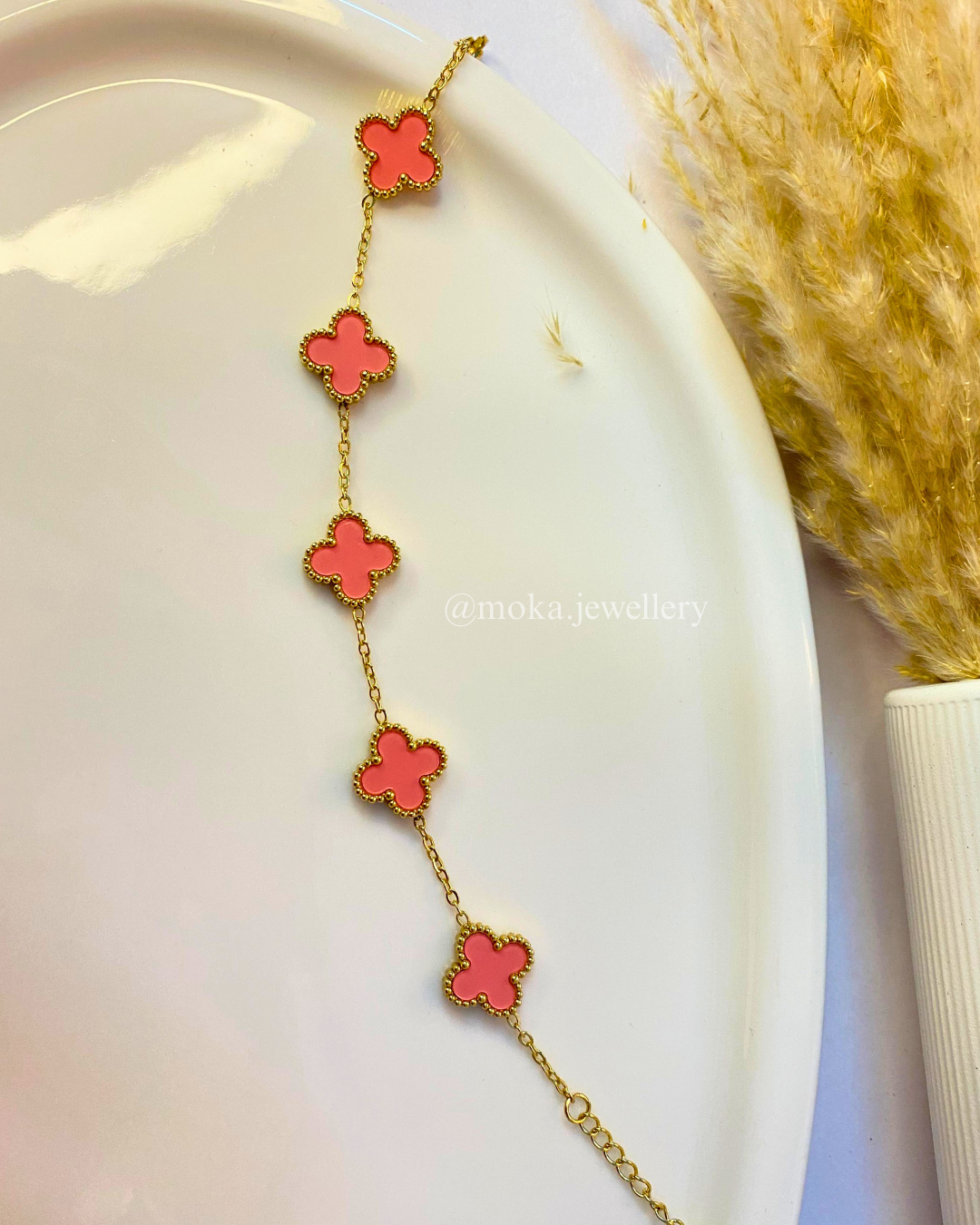 Rosé Clover Luxe Bracelet