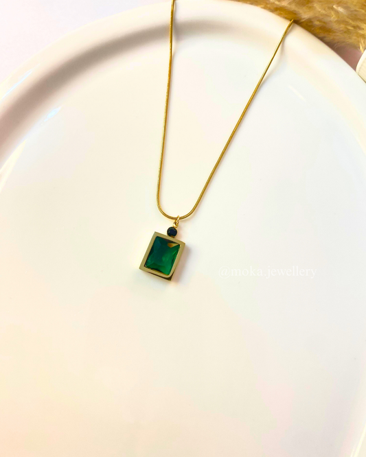 Emerald Muse Necklace