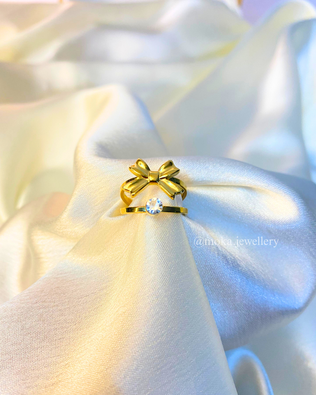 Aurora Bow Ring (Adjustable)