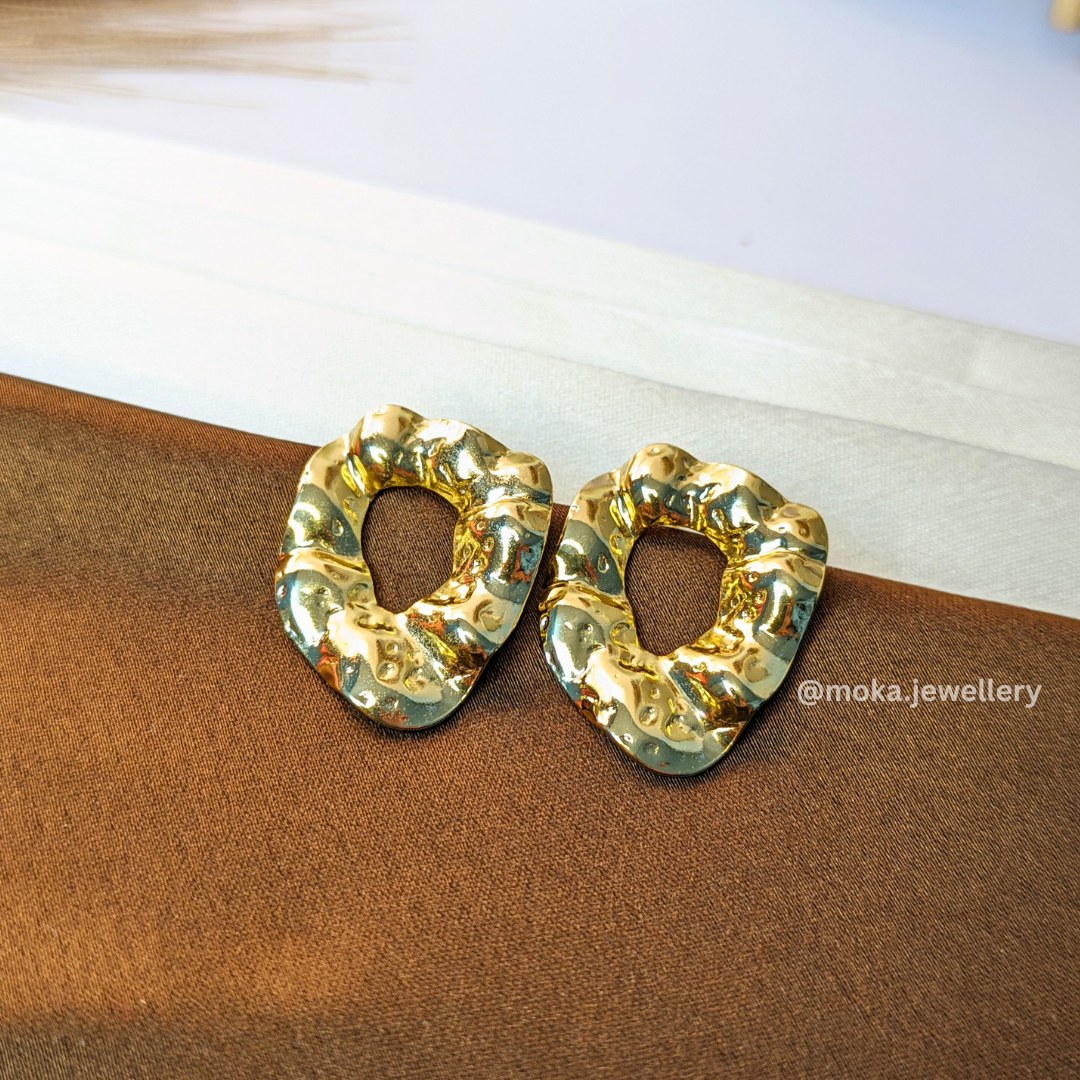 Molten Gold Studs
