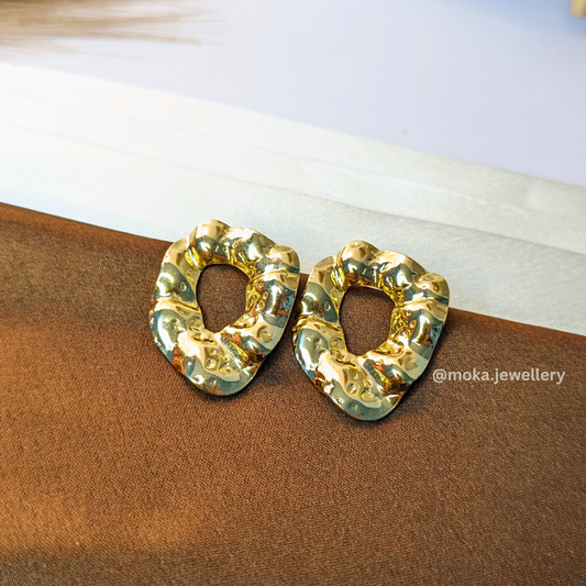 Molten Gold Studs
