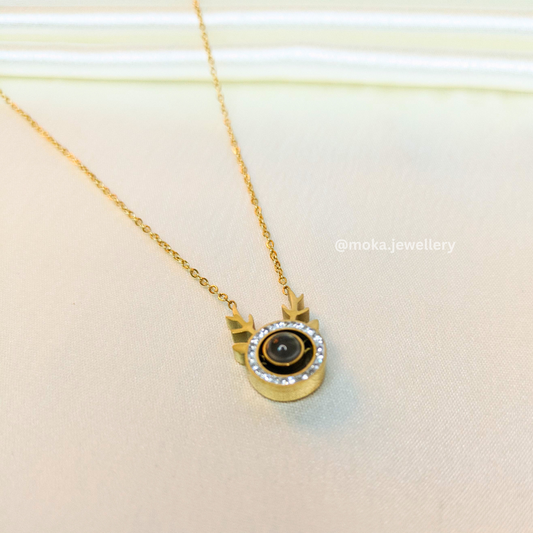 Eclipse Whisper Necklace  — 100 Ways to Say I Love You