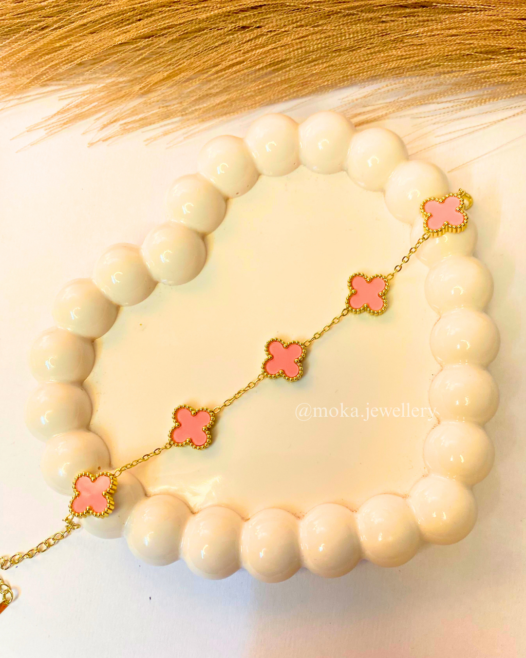 Rosé Clover Luxe Bracelet
