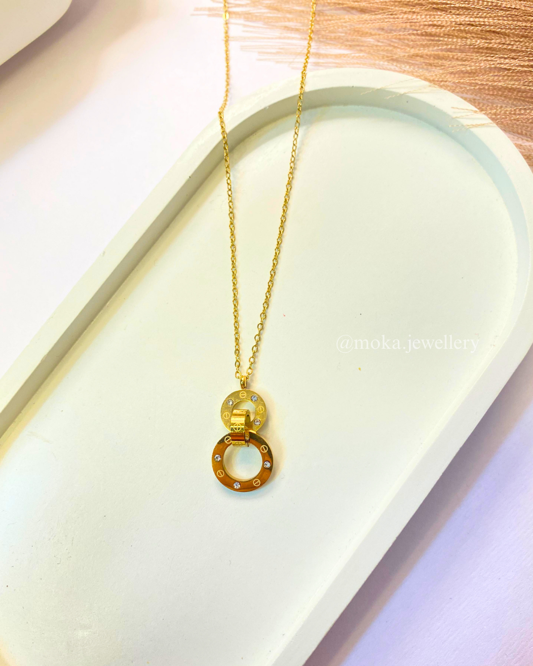 The Kaia Trinity Necklace