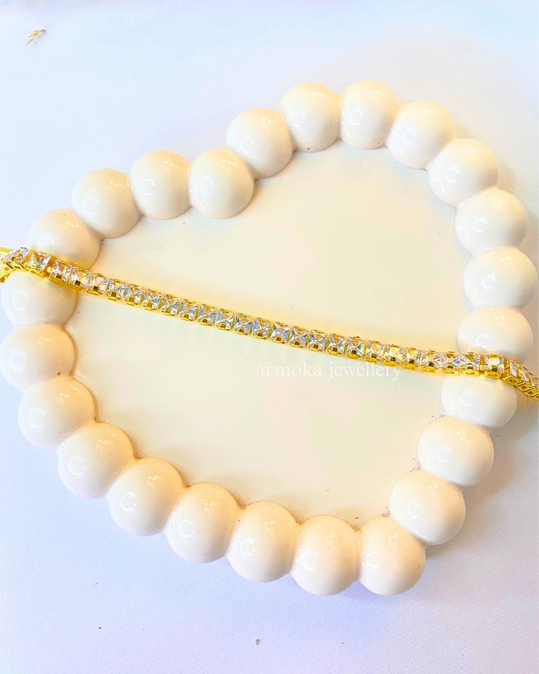 Celesté Tennis Bracelet