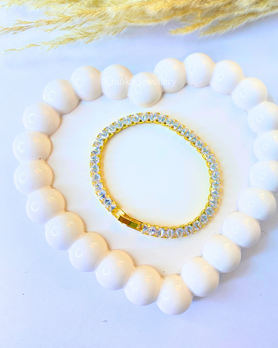 Celesté Tennis Bracelet