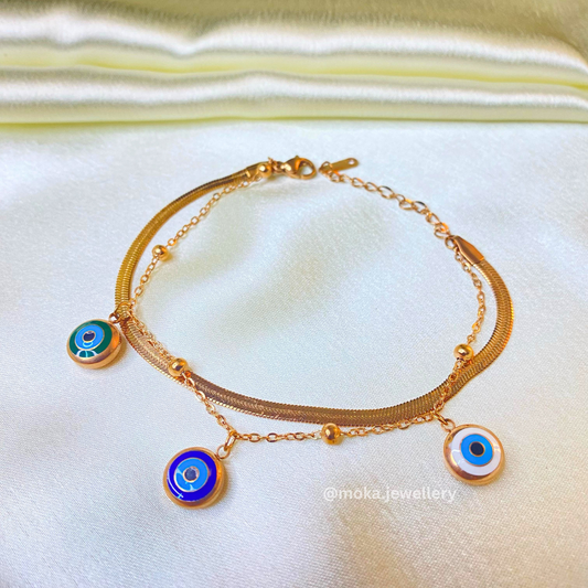 Trilume Bracelet - Three eyes. One light. Infinite energy.✨