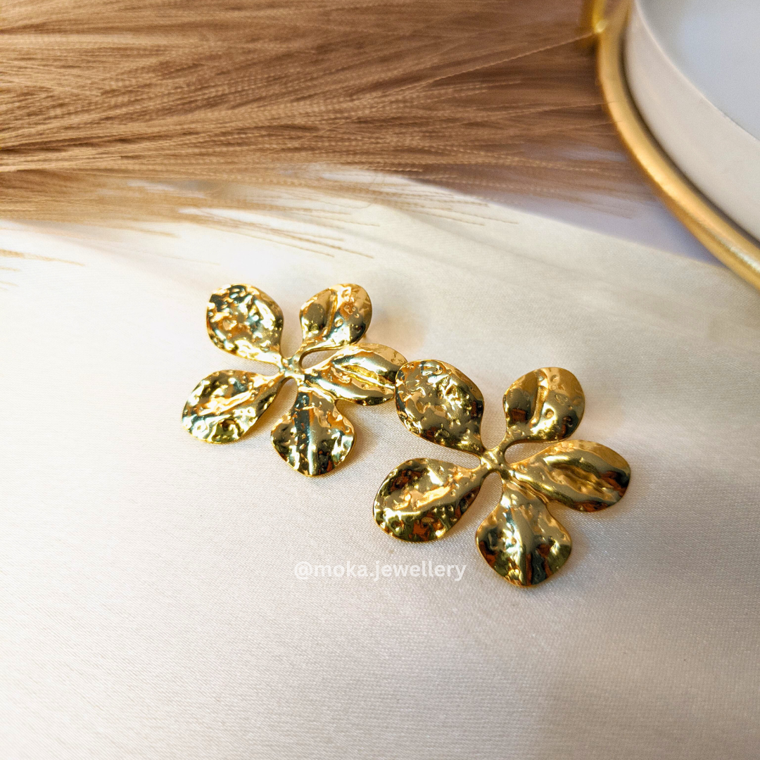 Golden Bloom Earrings