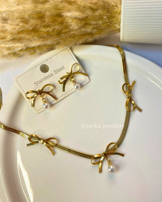 Bow Pearl Whimsy Set